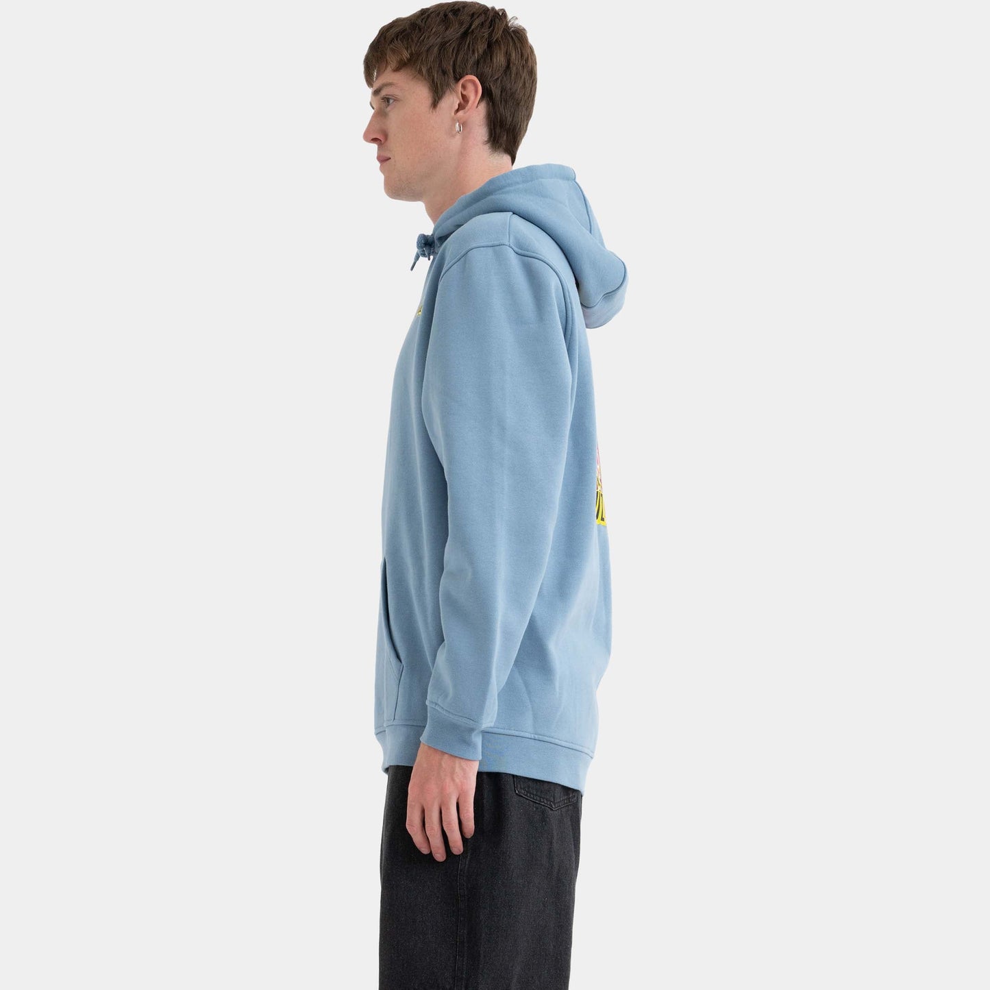 Santa Cruz Skateboards | Roskopp Cruz Control Hoodie Faded Denim