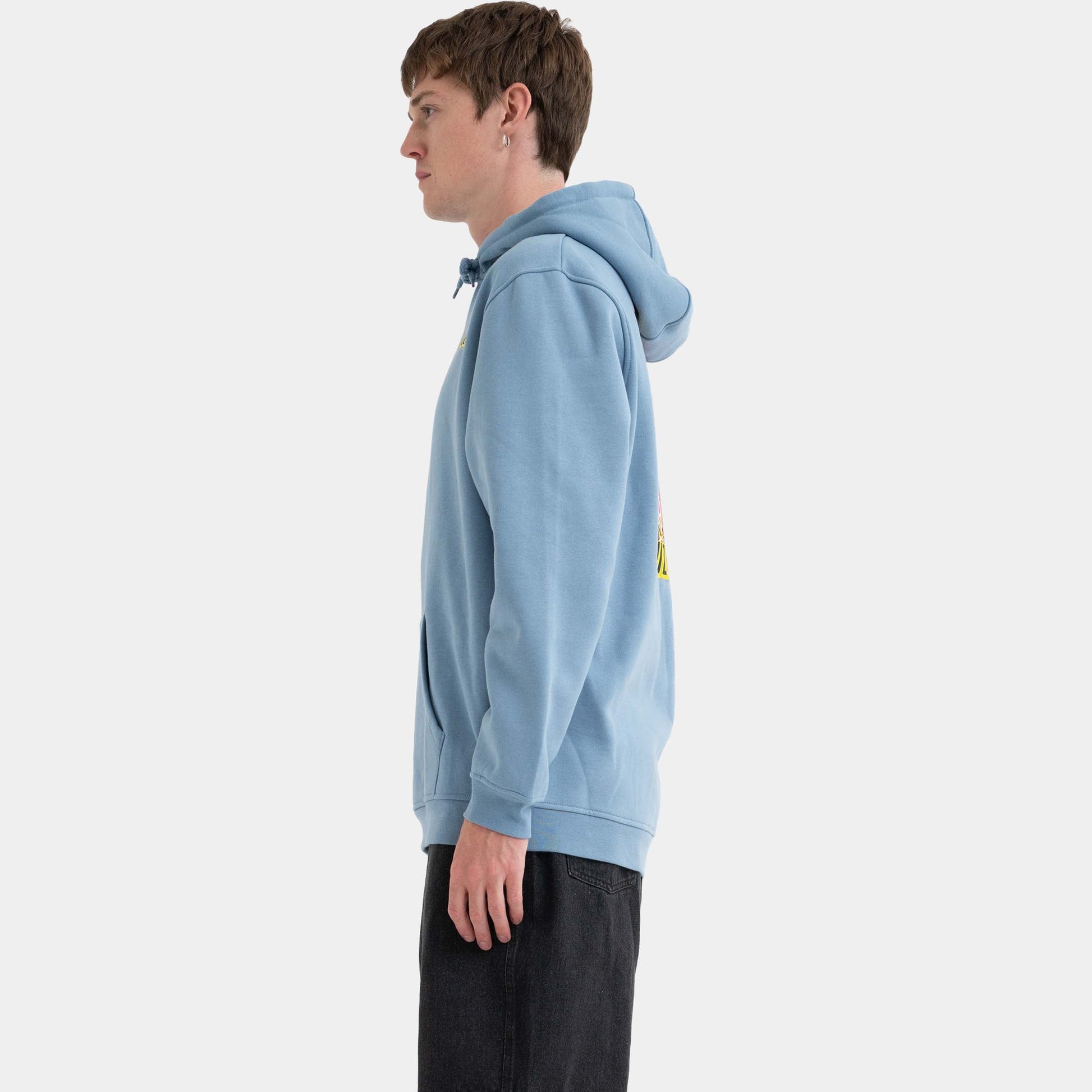 Santa Cruz Skateboards | Roskopp Cruz Control Hoodie Faded Denim