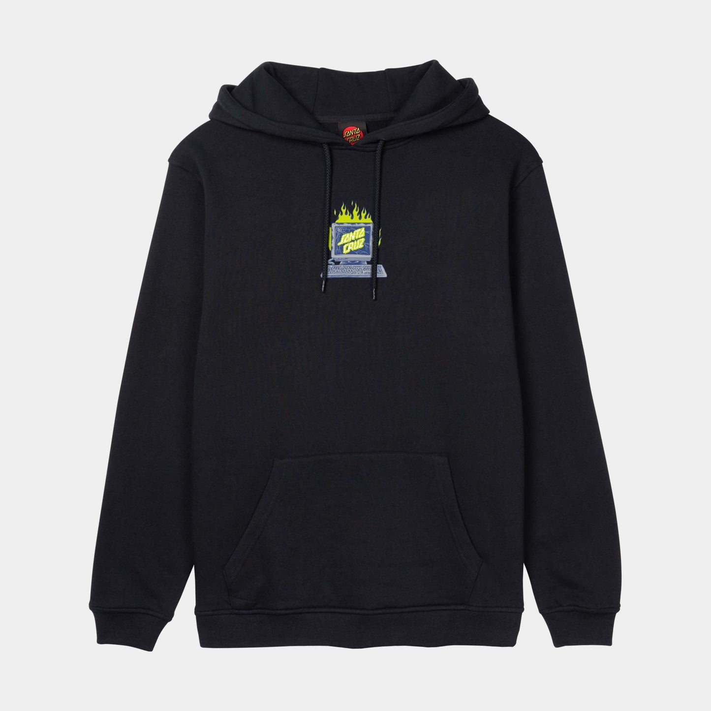 Santa Cruz Skateboards | Self Destruct Centre Hoodie Black