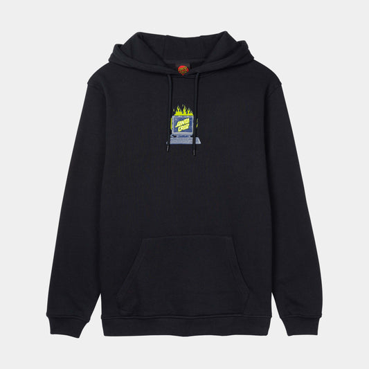 Santa Cruz Skateboards | Self Destruct Centre Hoodie Black