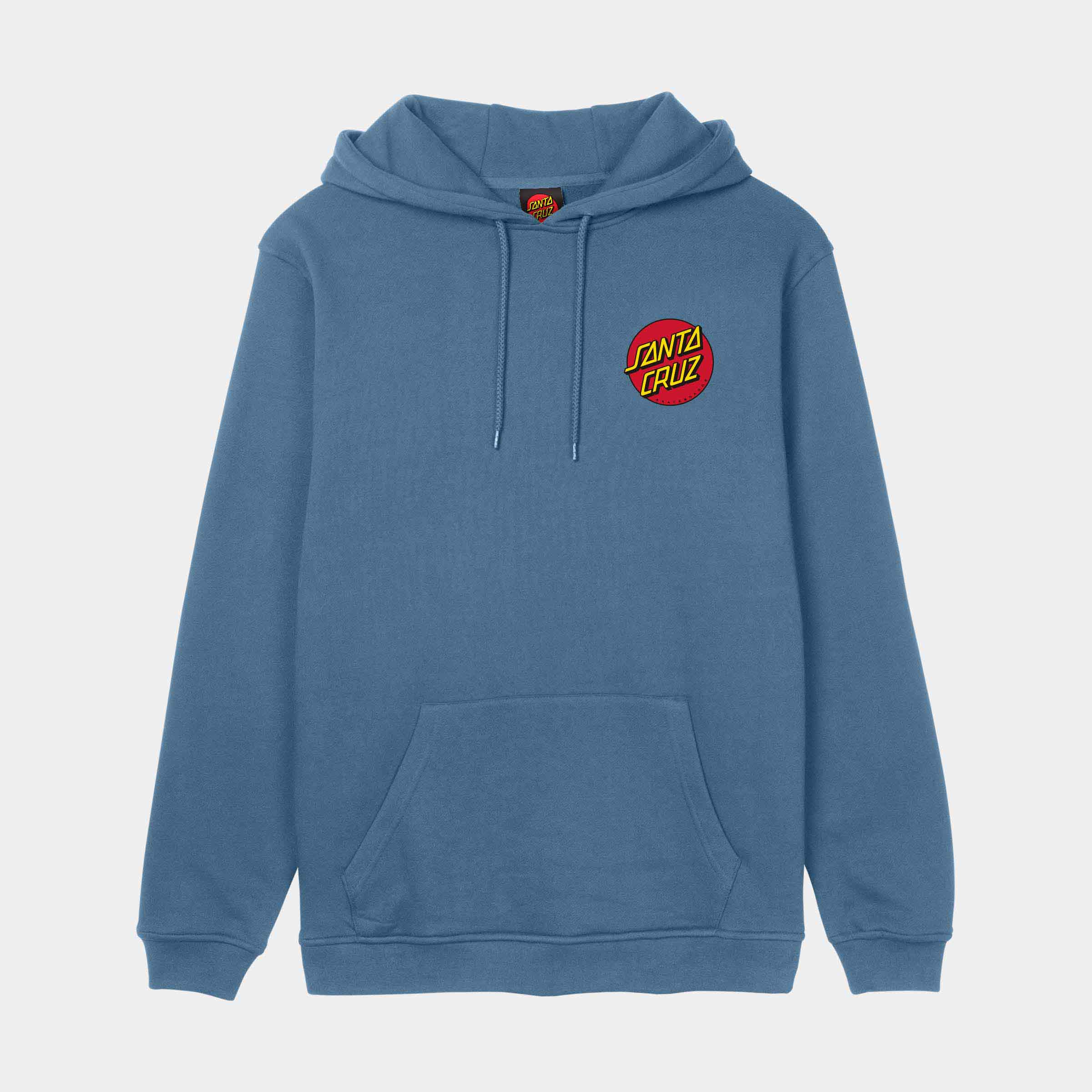 santacruz フーディー Santa Cruz Skateboards | Classic Dot Chest Hoodie - Faded Denim