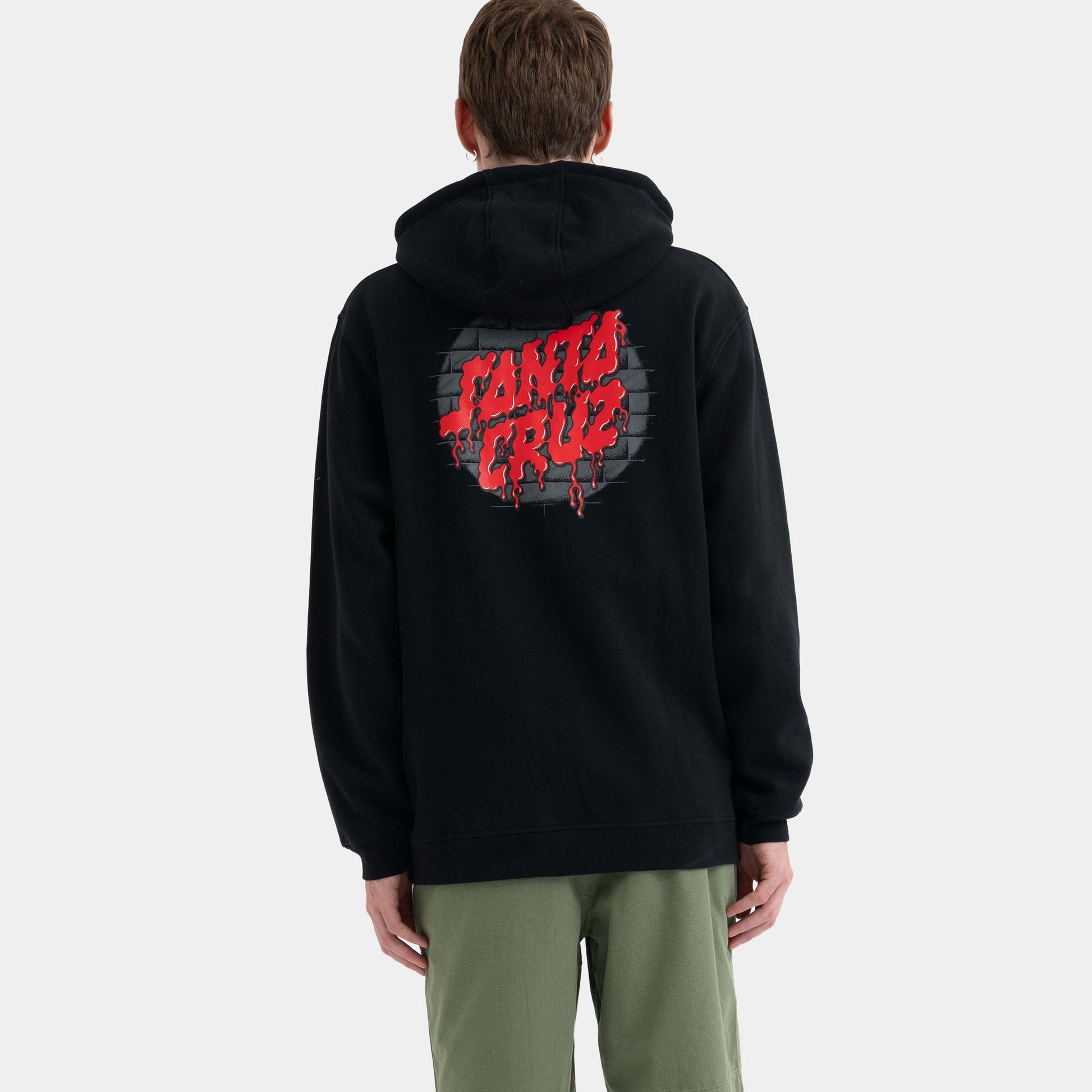 Santa Cruz Skateboards | Delfino Spotlight Dot Hoodie Black