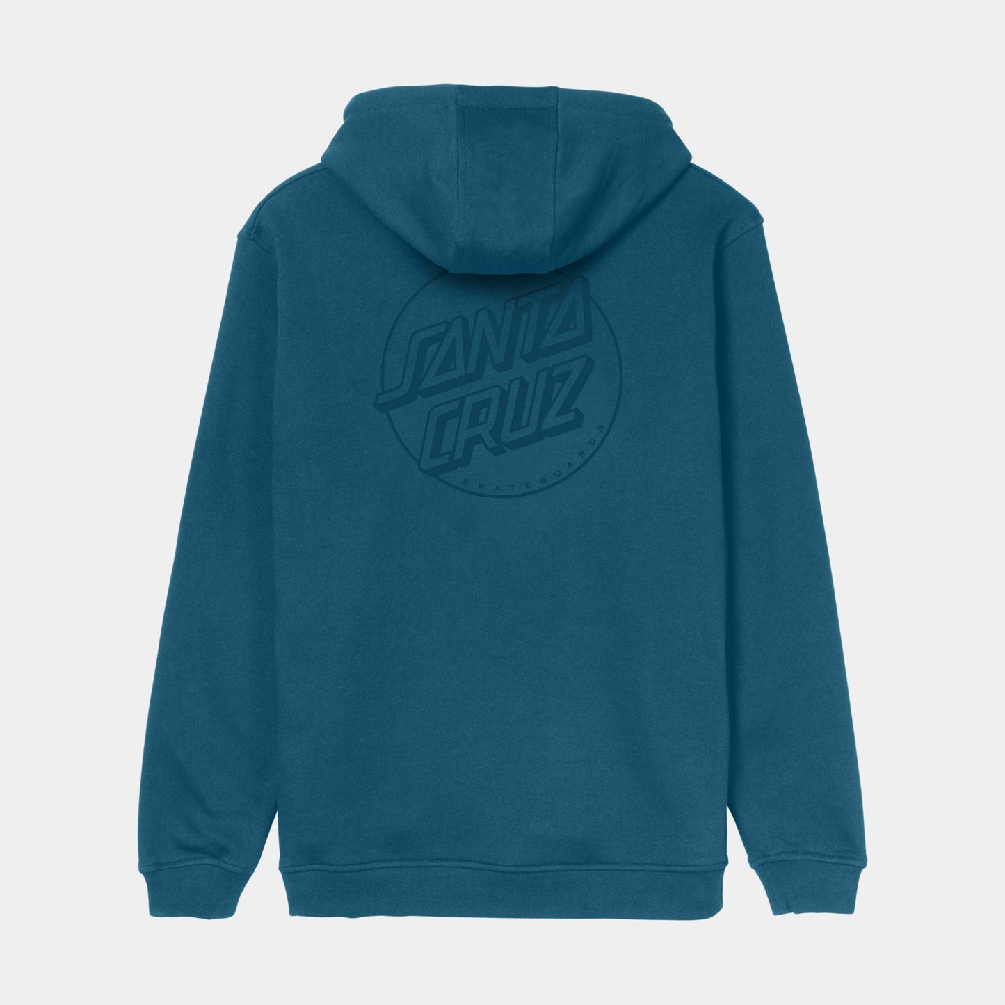 Santa Cruz Skateboards | Tonal Opus Dot Stripe Hoodie Dark Teal