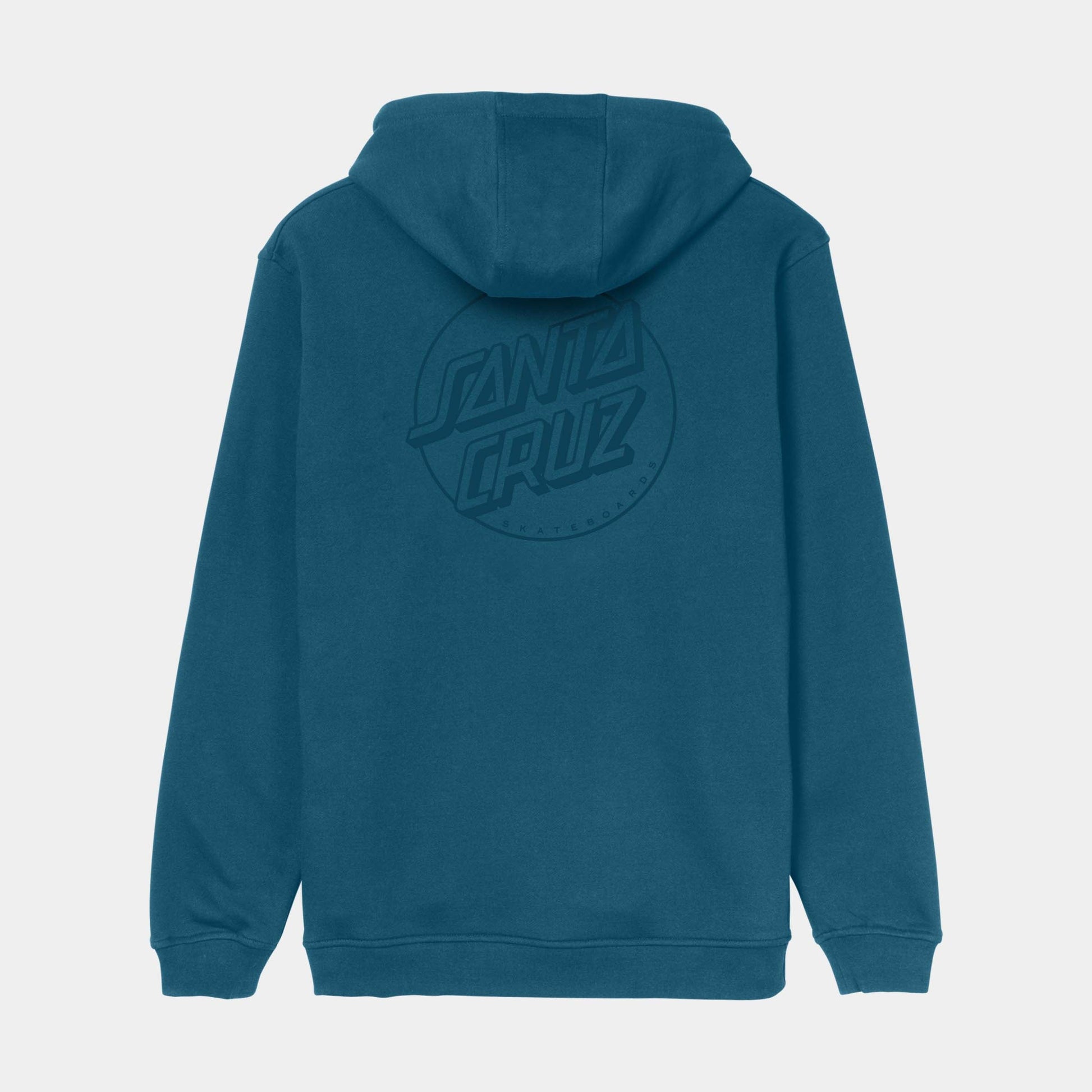 Santa Cruz Skateboards | Tonal Opus Dot Stripe Hoodie Dark Teal