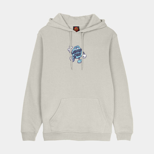 Santa Cruz | Dot Guy Front Hoodie Warm Grey