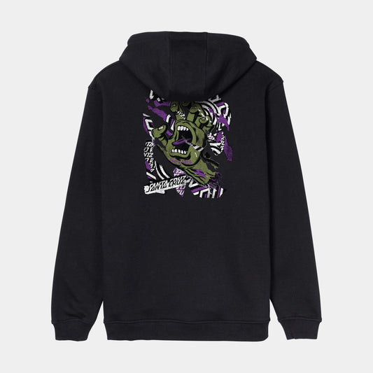 Santa Cruz | Damaged Hand Hoodie Black