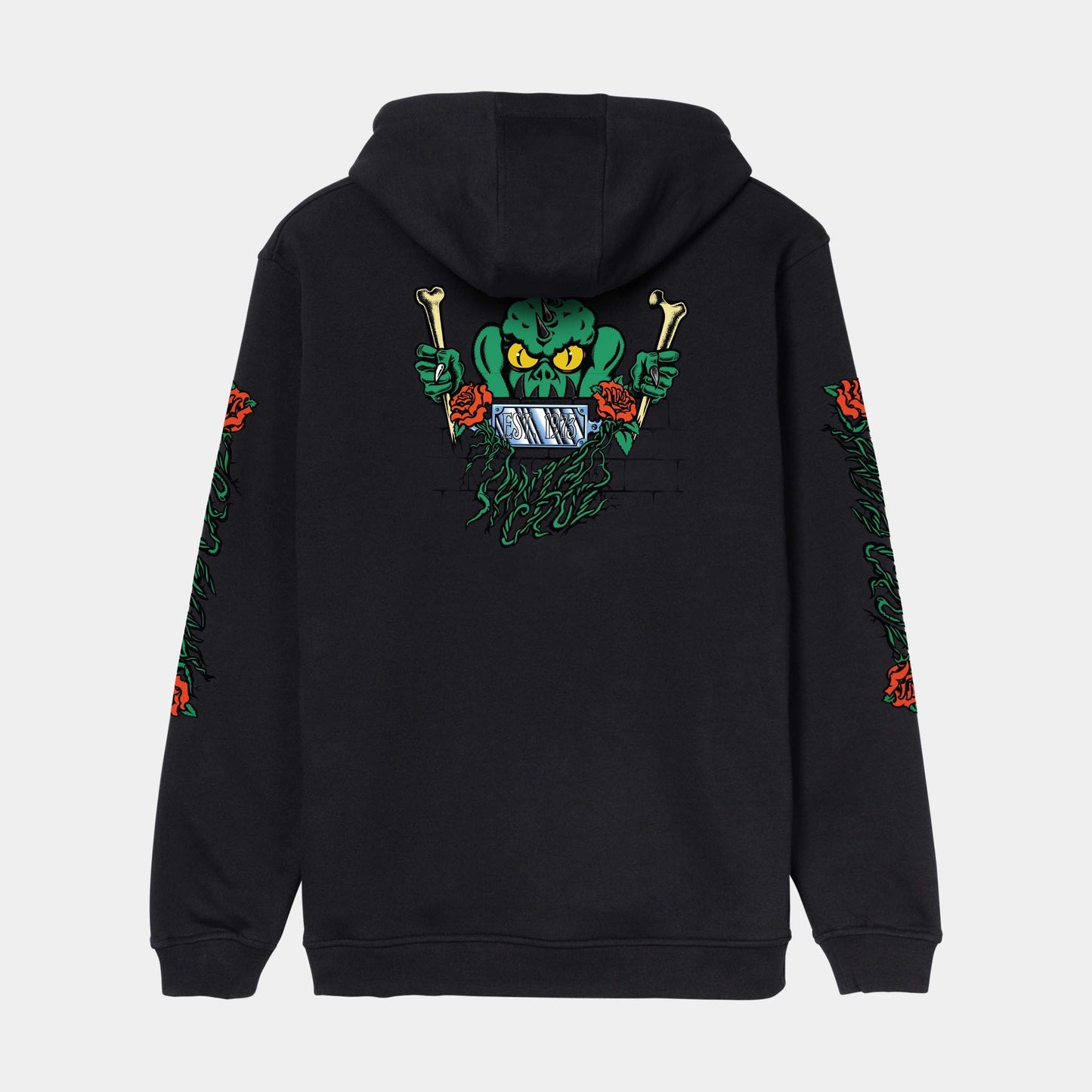 Santa Cruz | Rankine Monster Hoodie Black