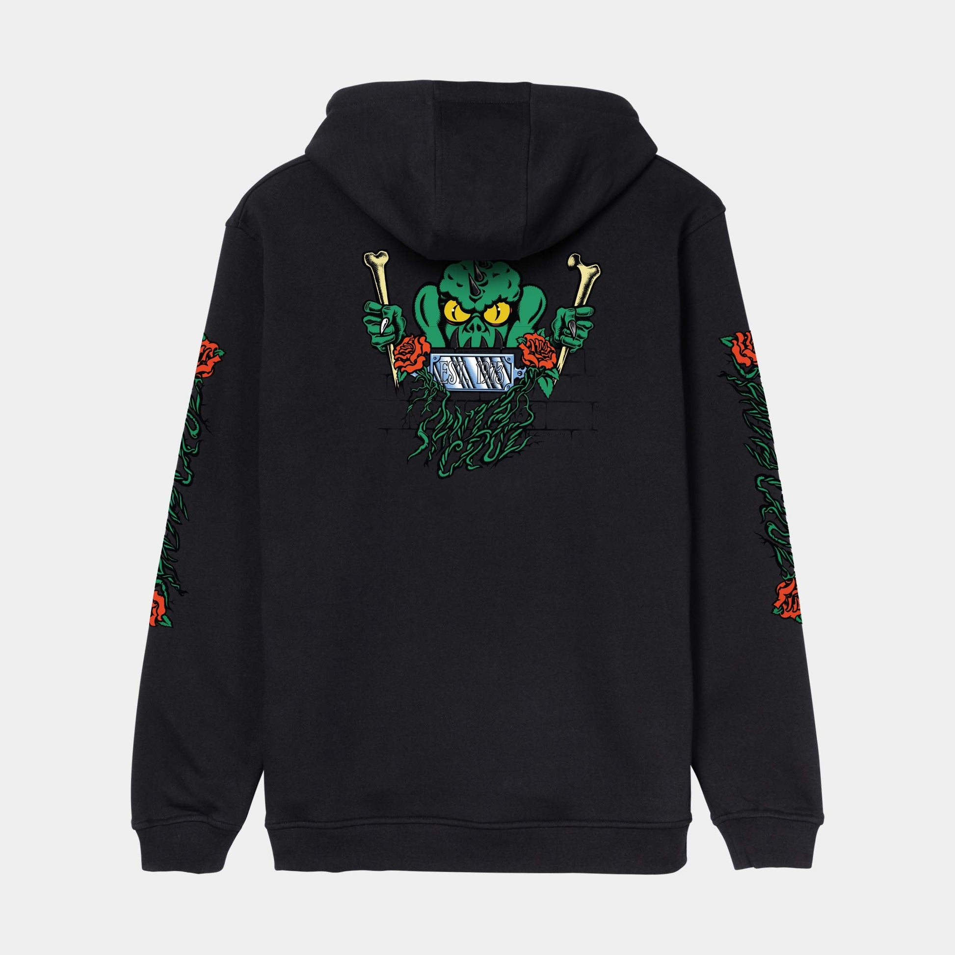 Santa Cruz | Rankine Monster Hoodie Black