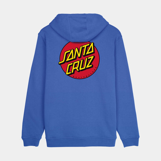Santa Cruz | Classic Dot Chest Hoodie Sapphire