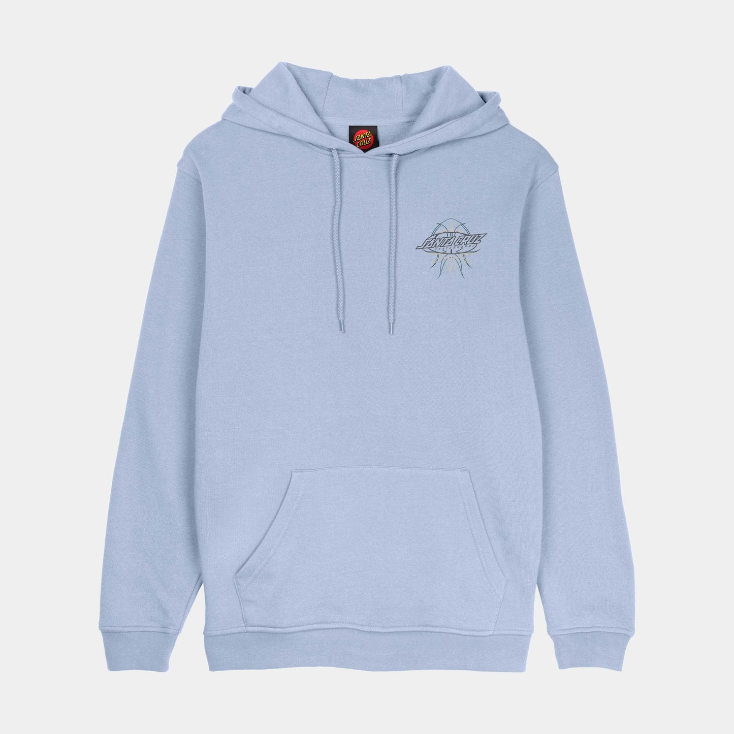 Santa Cruz | Meek Pinstripe Slasher Hoodie Ice Blue