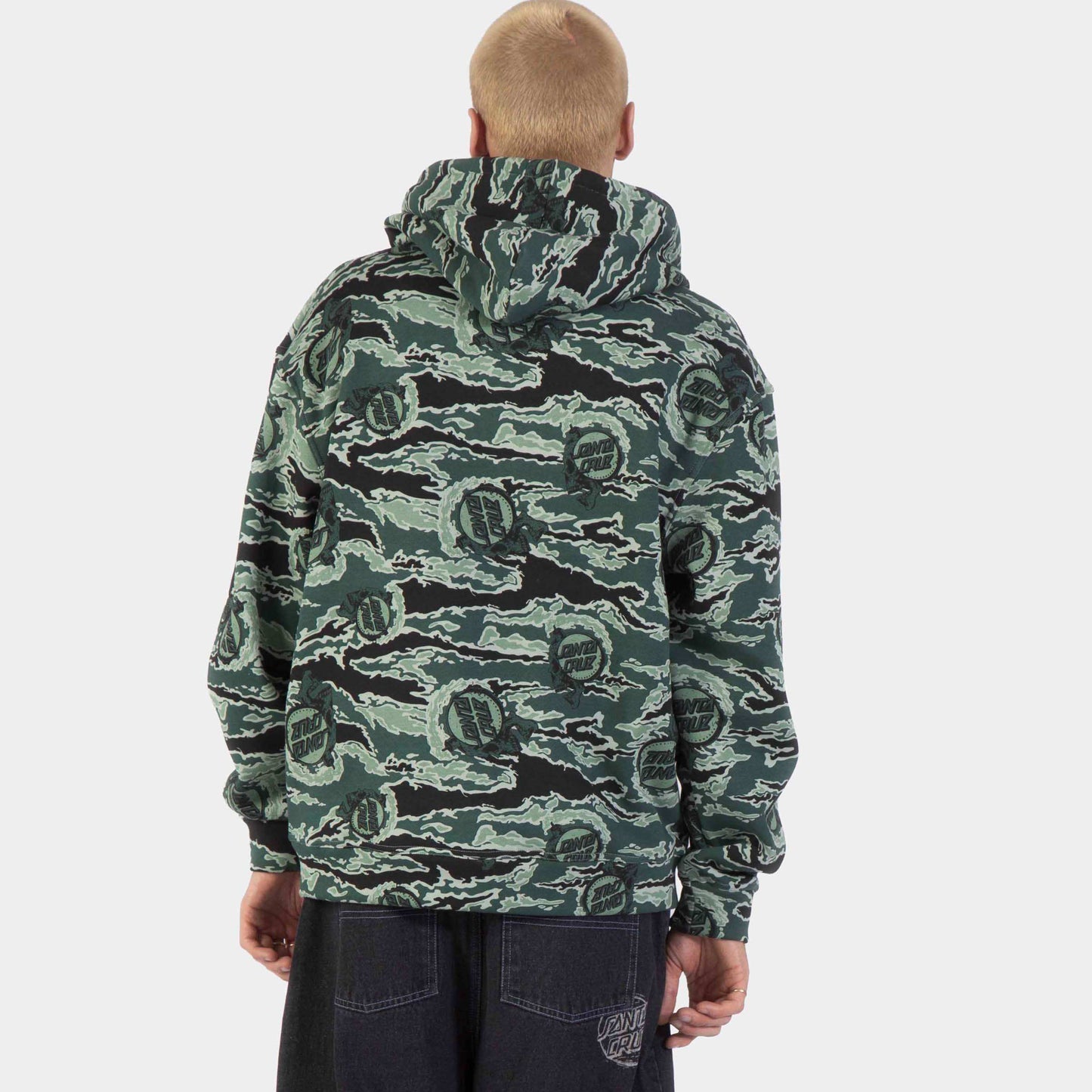 Santa Cruz | Cooper Zip Hoodie Fuse Camo