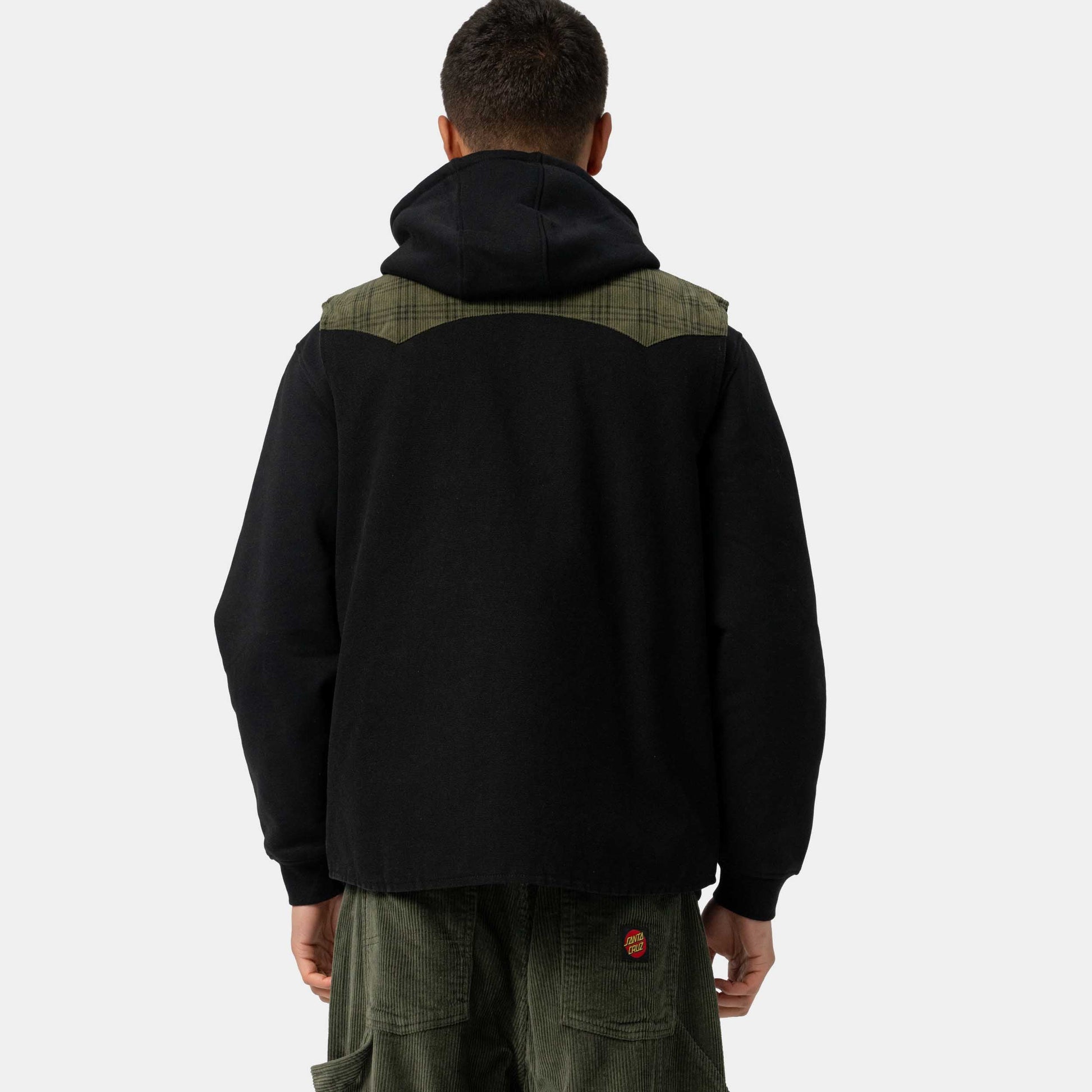 Santa Cruz Timber Vest Black