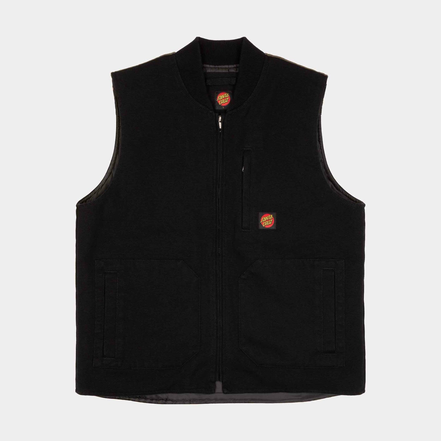 Santa Cruz Timber Vest Black
