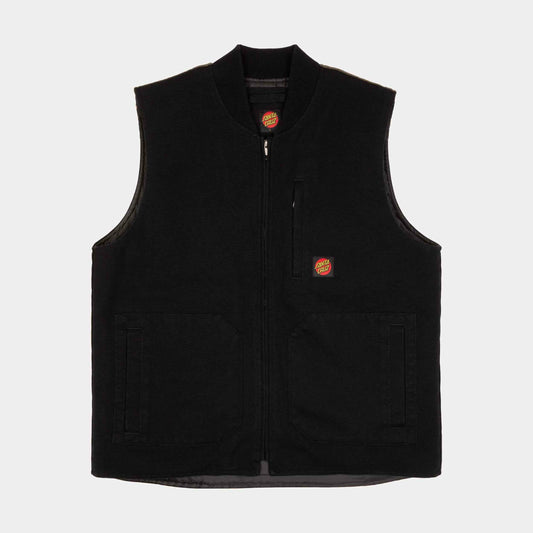 Santa Cruz Timber Vest Black