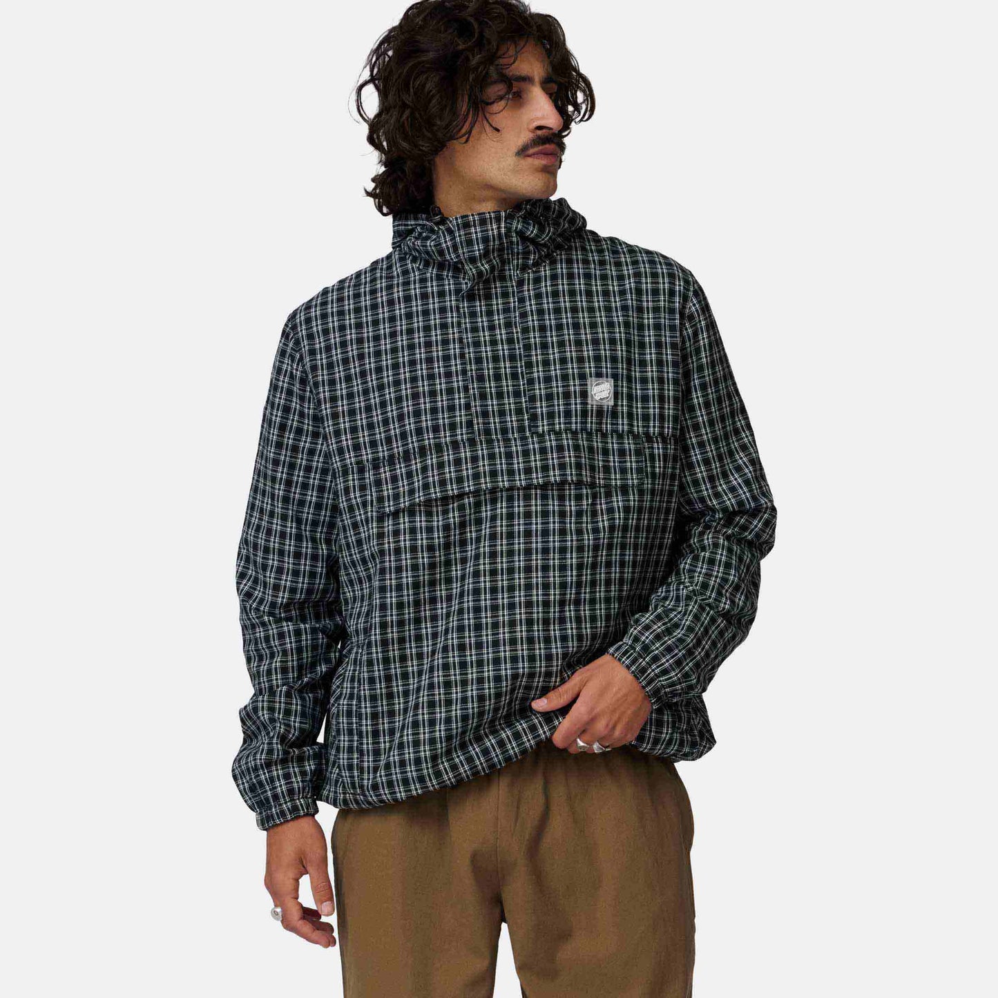 Santa Cruz Henri Jacket Black Check