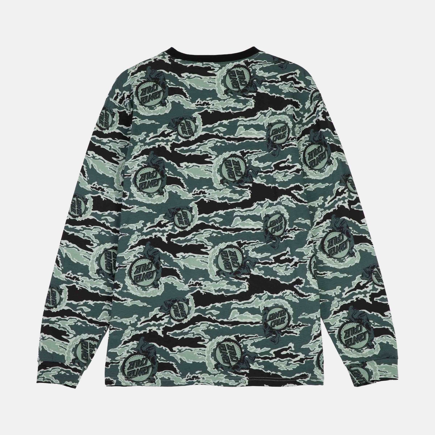 Santa Cruz | Evan Long Sleeve T Shirt Fuse Camo