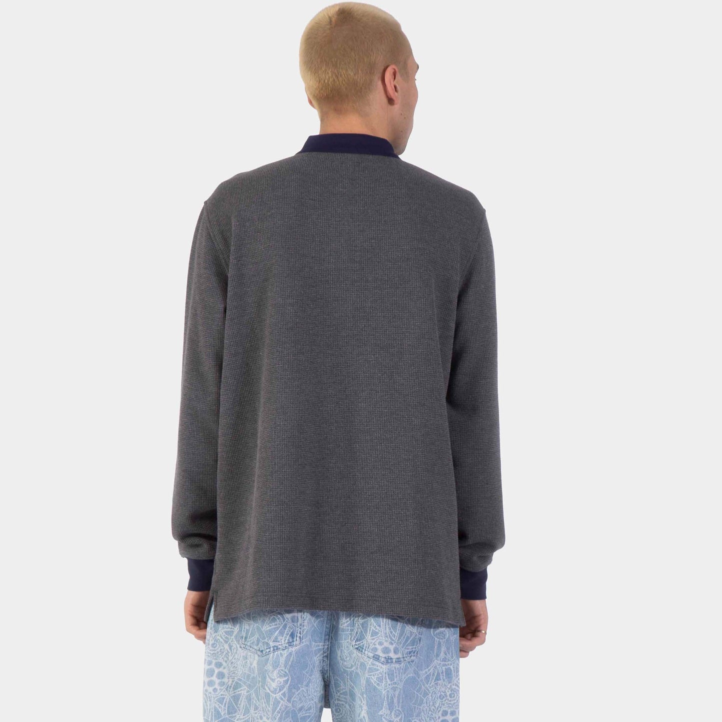Santa Cruz | Theo Rugby Shirt Charcoal