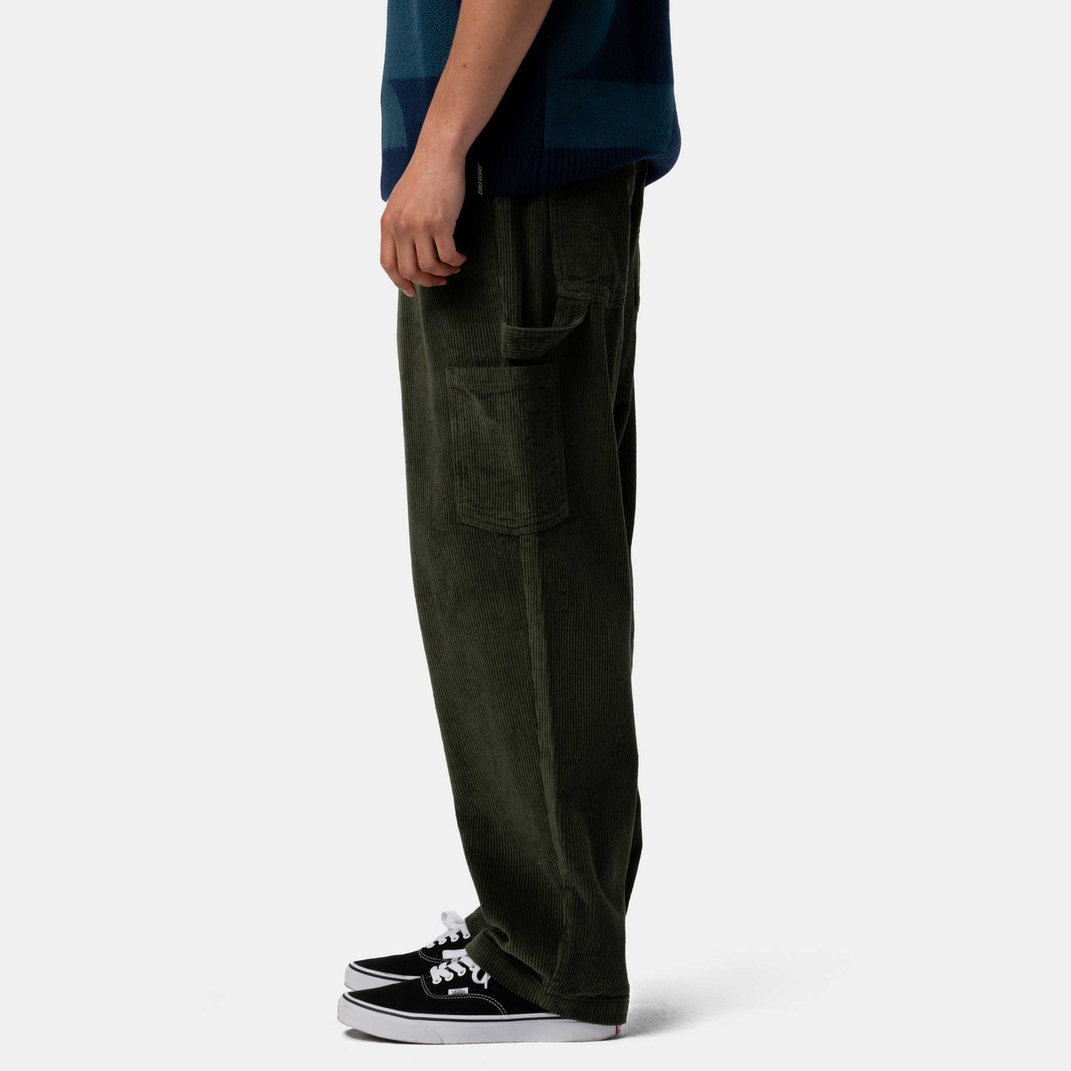 Santa Cruz Carpenter Big Pants Dark Moss Cord