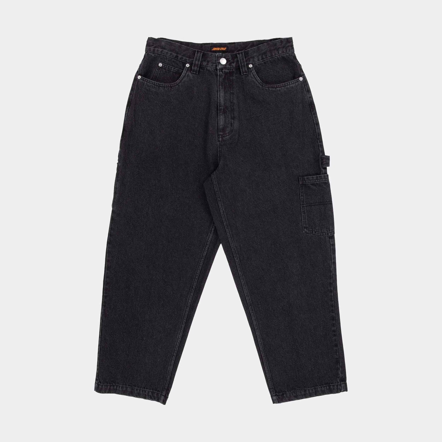 Santa Cruz Carpenter Big Pants Black Wash