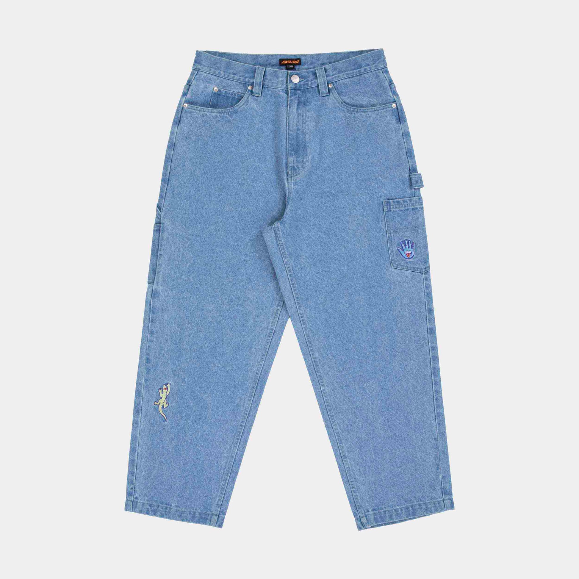 Santa Cruz Tripper Carpenter Big Pants Stone Wash