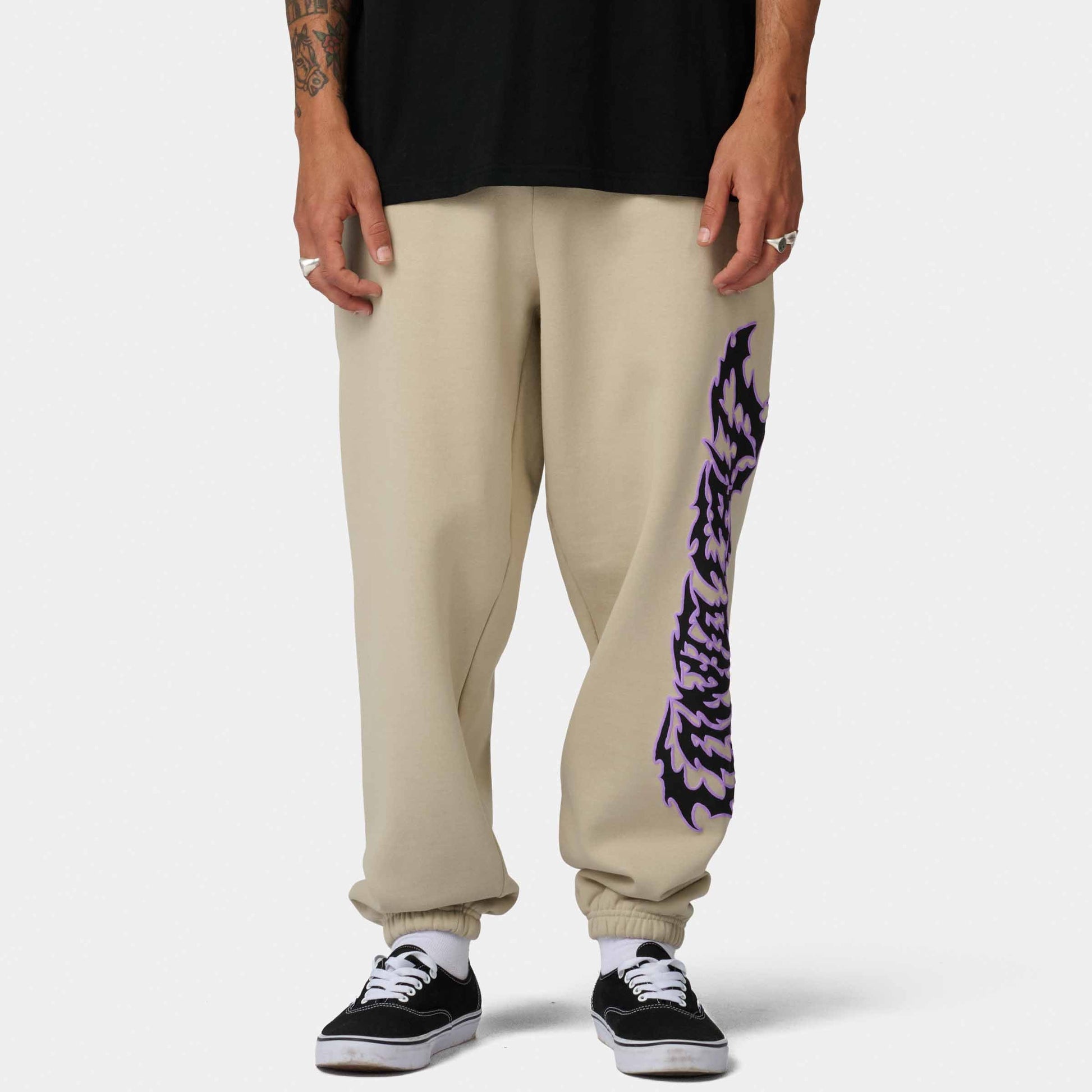 Santa Cruz Out Of Time Strip Jogger Stone Grey