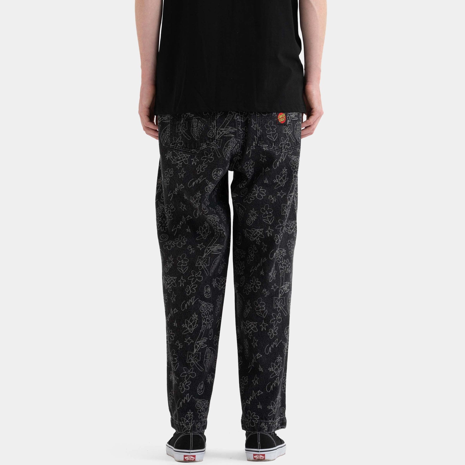 Santa Cruz Skateboards | Big Pants Artificial Scribble