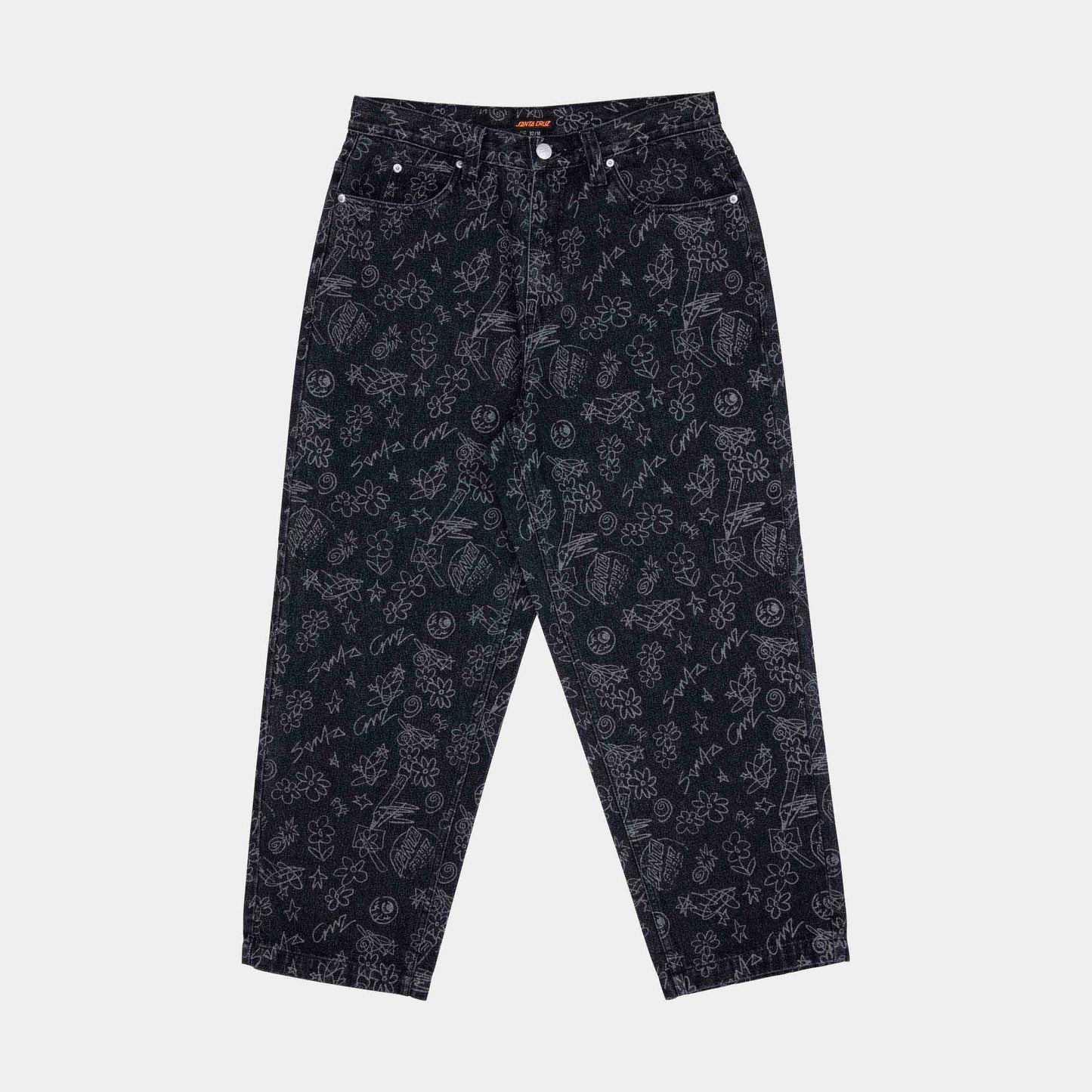Santa Cruz Skateboards | Big Pants Artificial Scribble