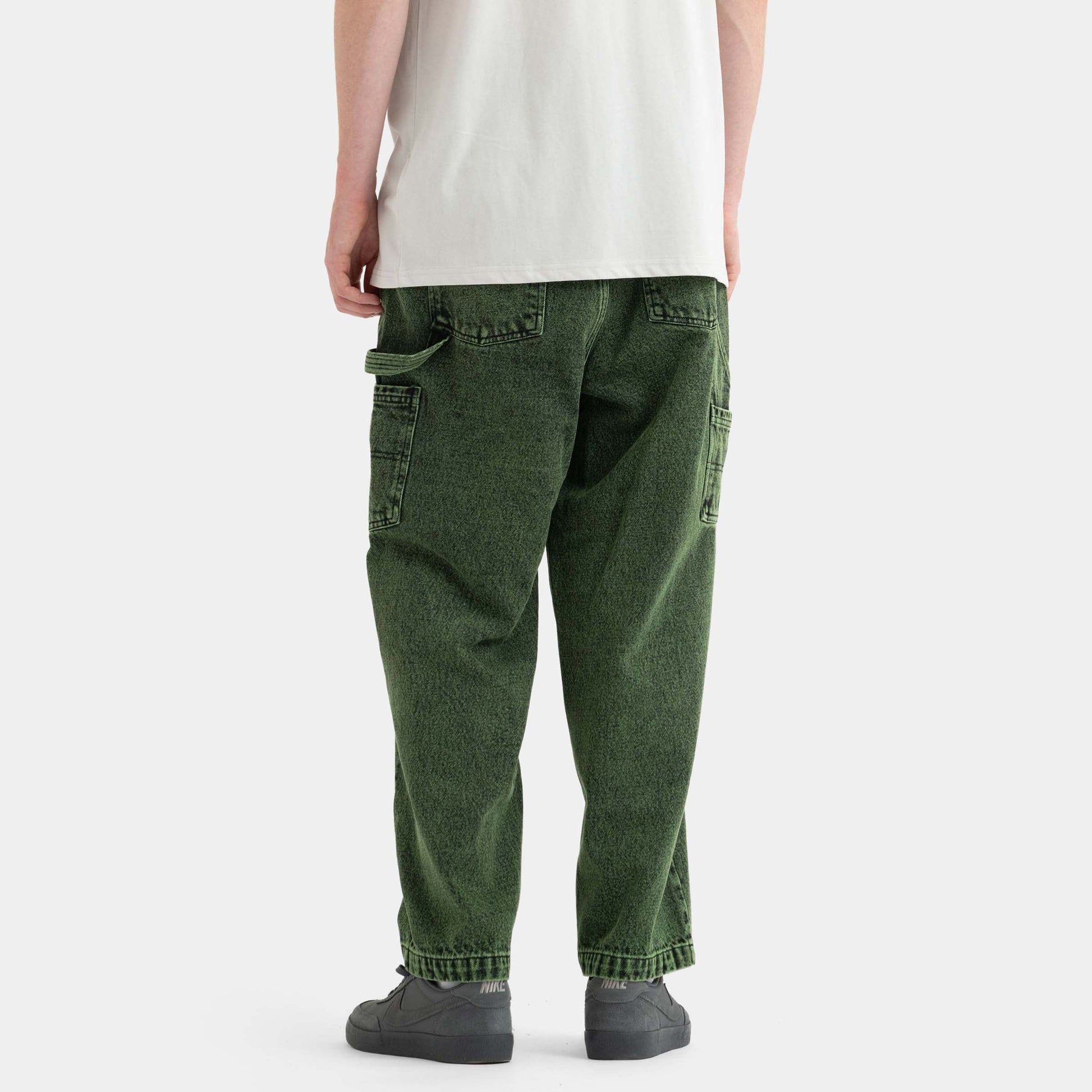 Santa Cruz Skateboards | Carpenter Big Pants Green Overdye