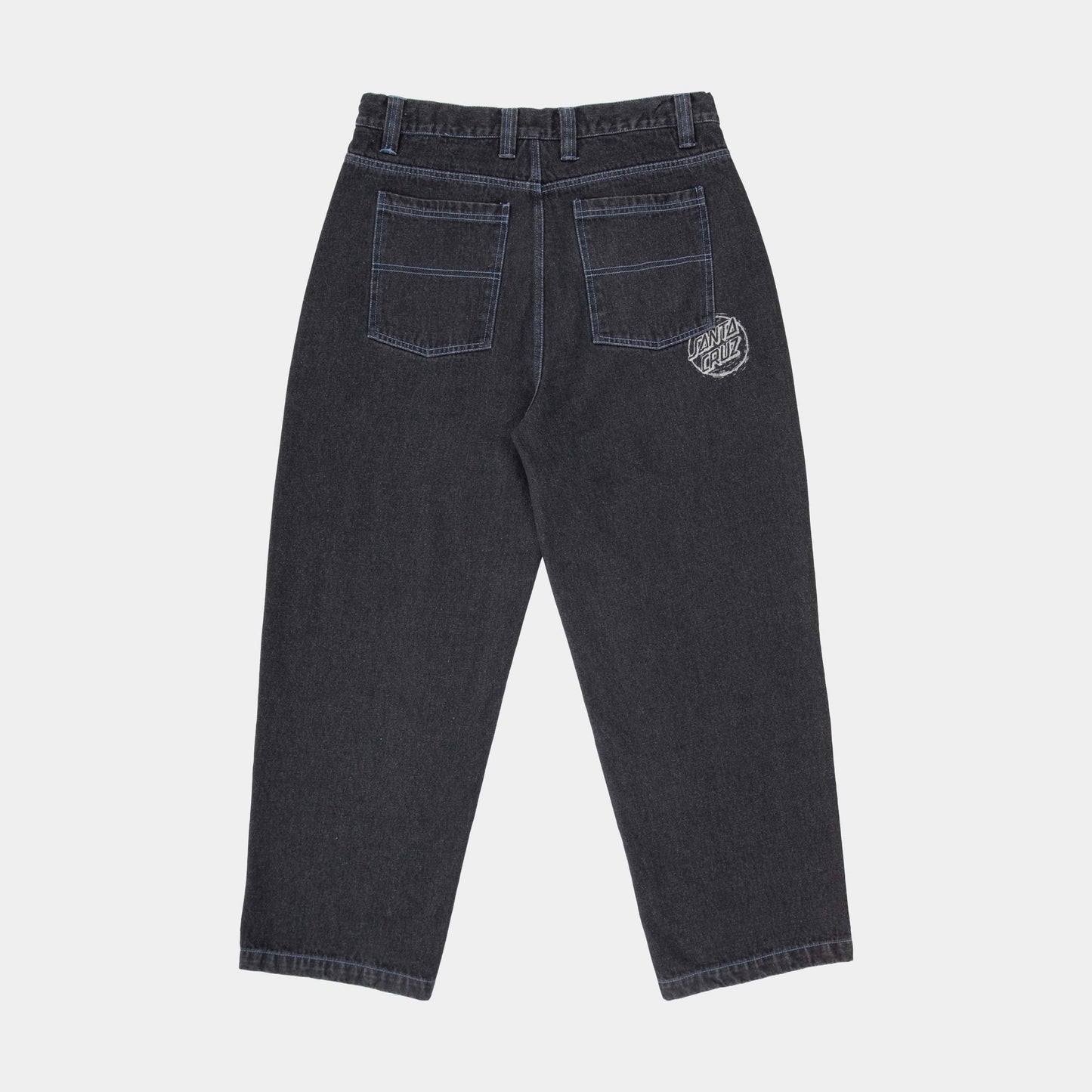 Santa Cruz | Big Straight Leg Pant Black Wash