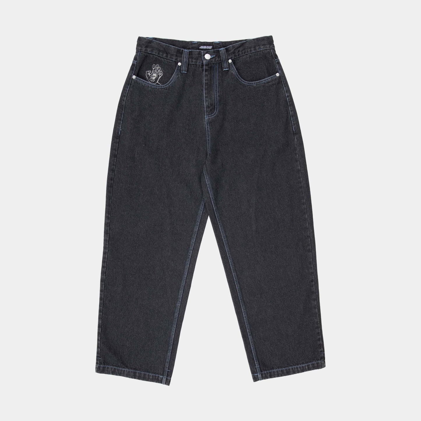 Santa Cruz | Big Straight Leg Pant Black Wash