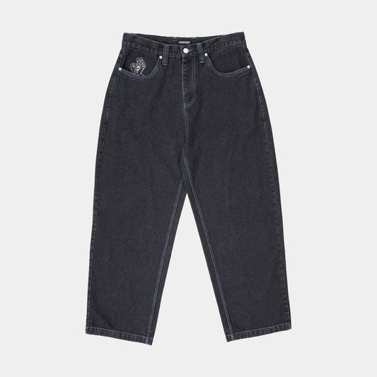 Santa Cruz | Big Straight Leg Pant Black Wash