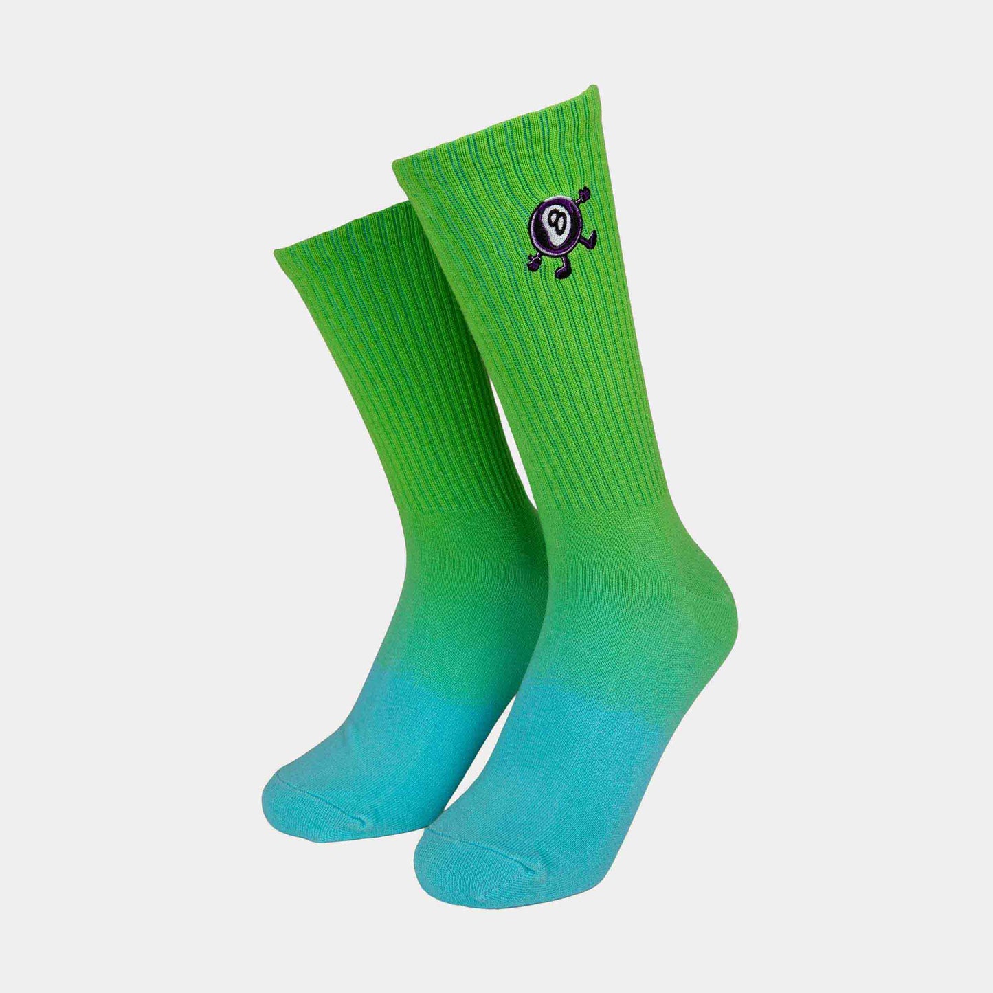 Santa Cruz Winkowski Vertigo Socks 2 Pack Tie Dye Black
