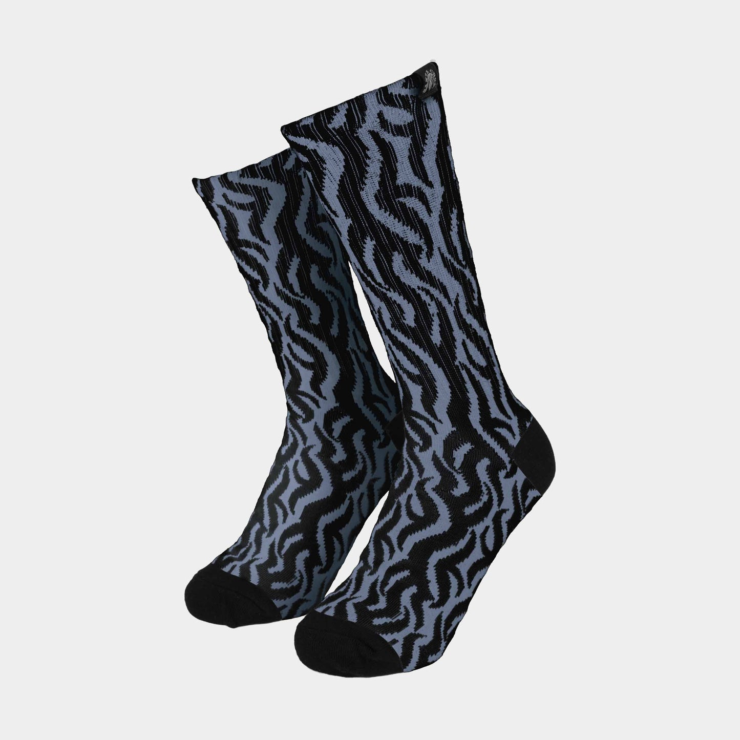 Santa Cruz Dressen Tribal Socks 2 Pack Black White