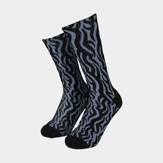 Santa Cruz Dressen Tribal Socks 2 Pack Black White