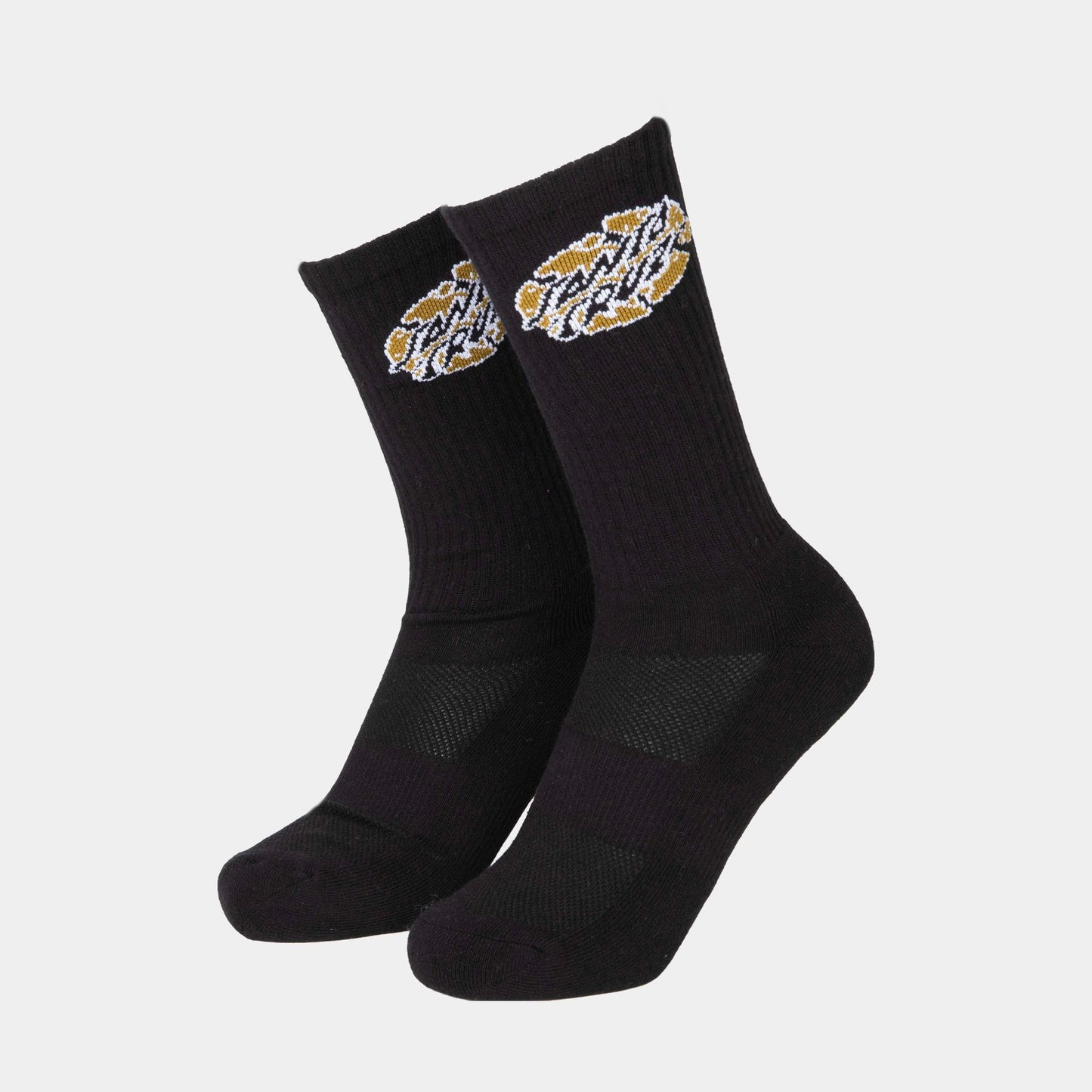 Santa Cruz | Broken Dot Sock Black