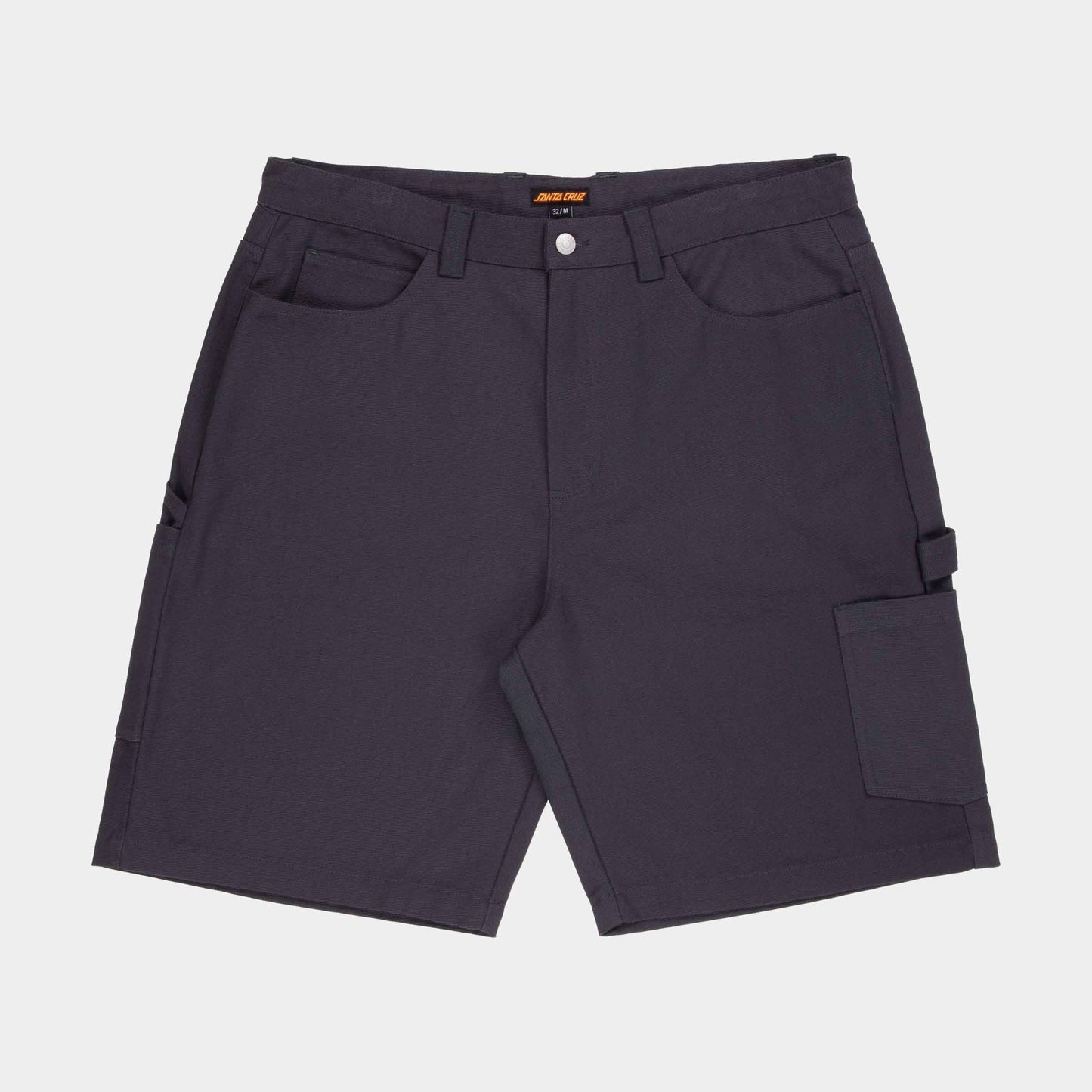 Santa Cruz Carpenter Big Shorts Washed Black Canvas