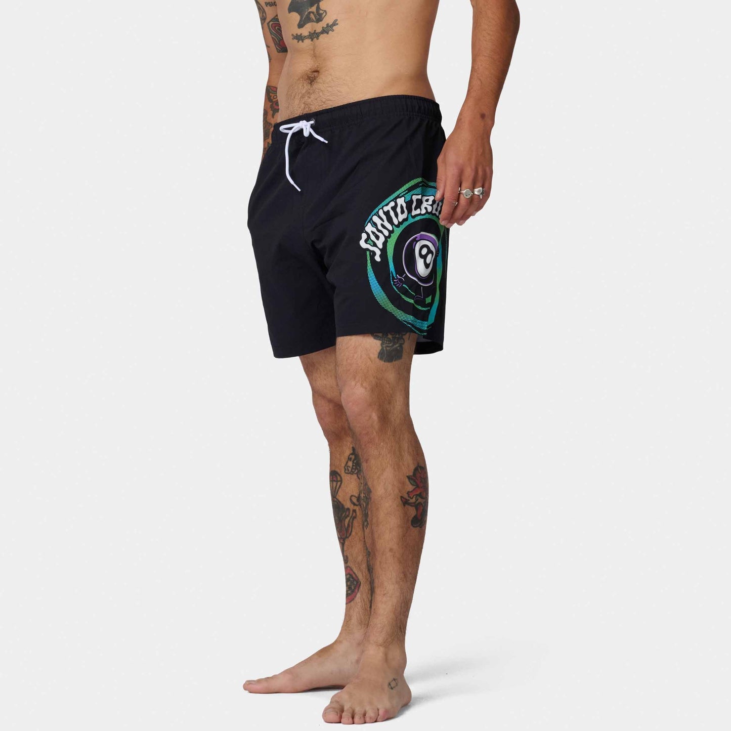 Santa Cruz Winkowski Vertigo Swimshorts Black