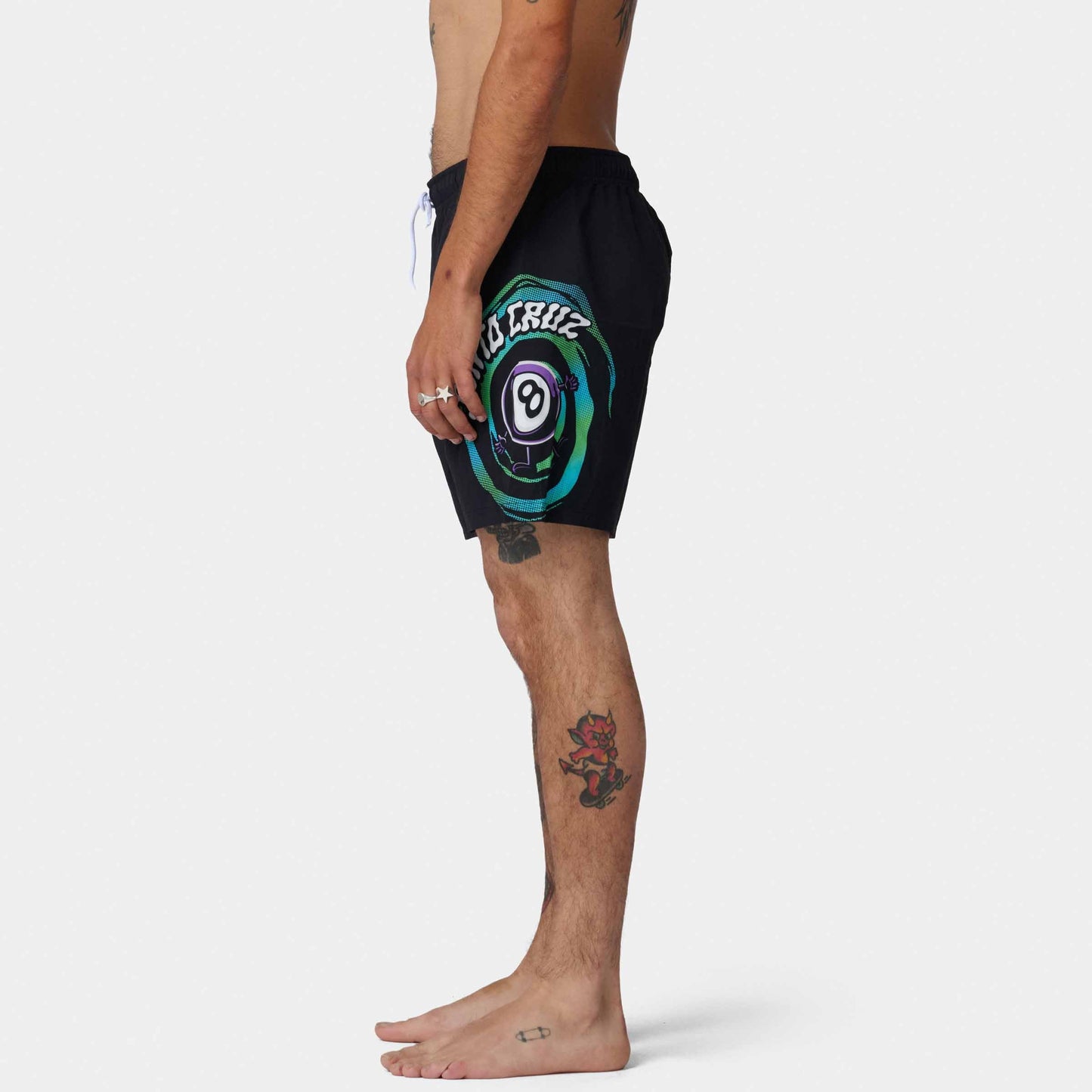 Santa Cruz Winkowski Vertigo Swimshorts Black