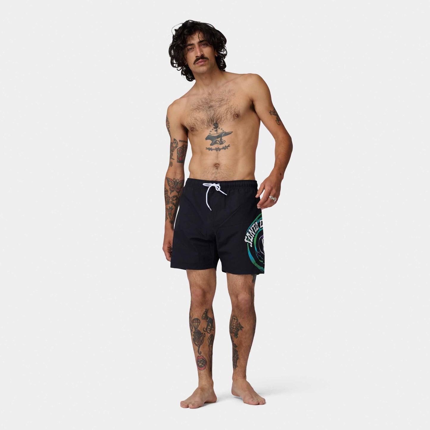 Santa Cruz Winkowski Vertigo Swimshorts Black