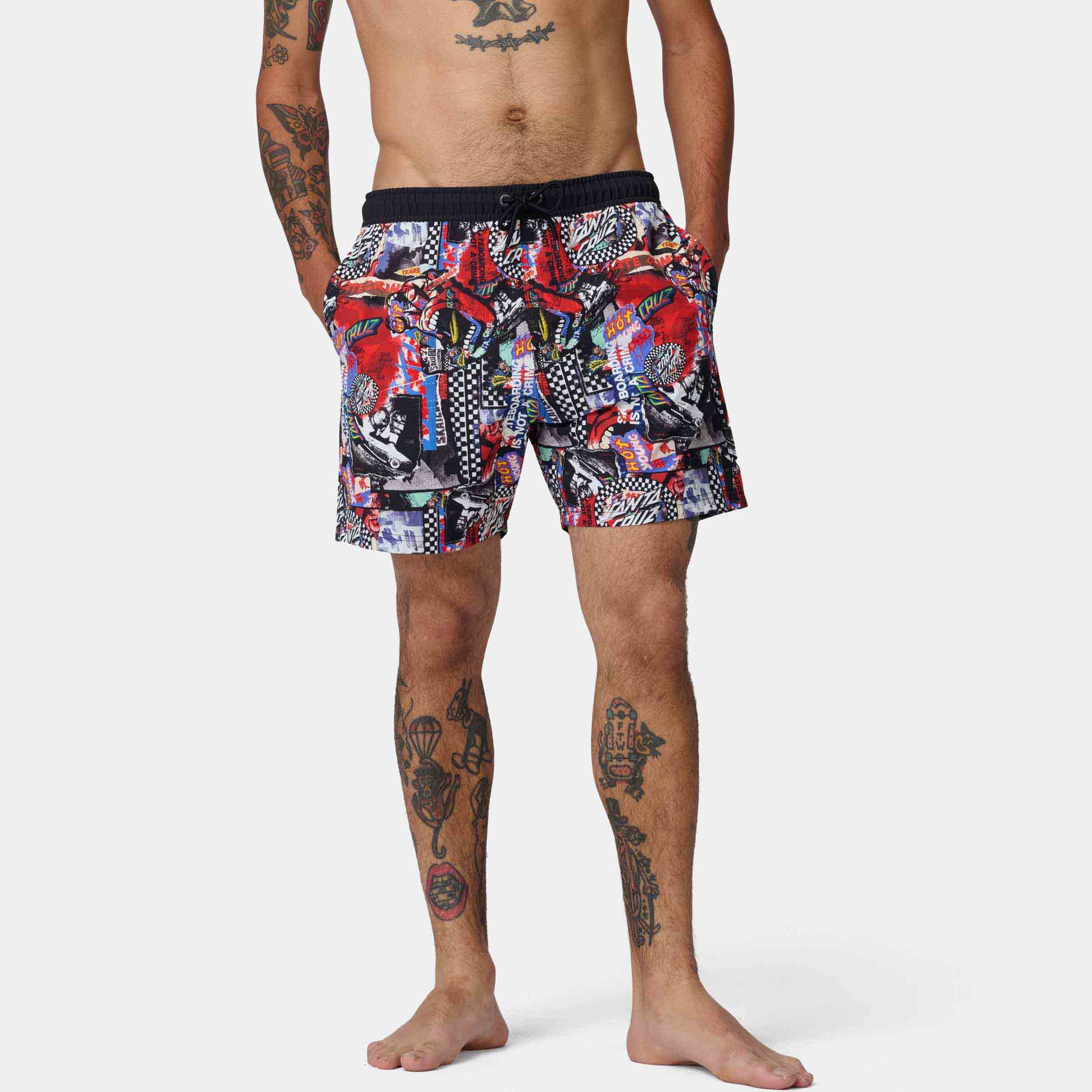 Santa Cruz Heights Swimshorts Collage