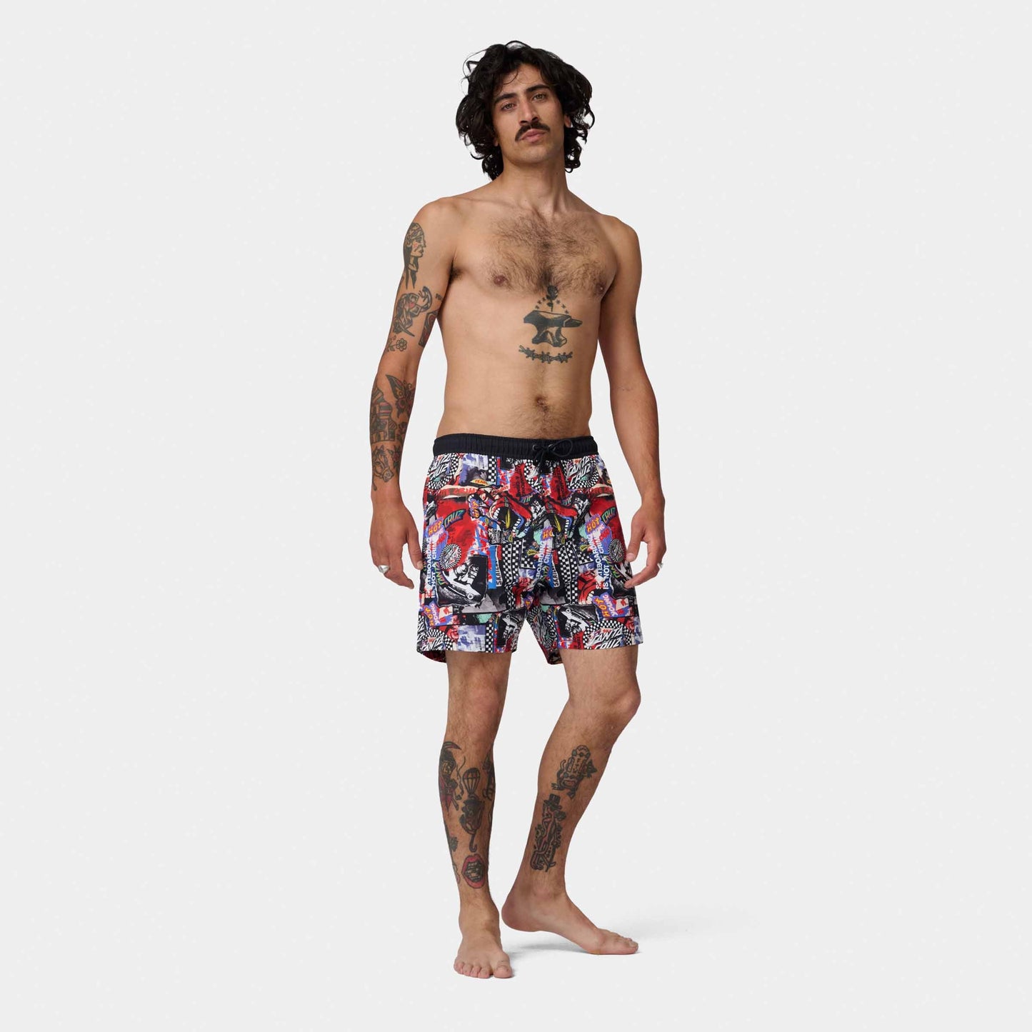 Santa Cruz Heights Swimshorts Collage