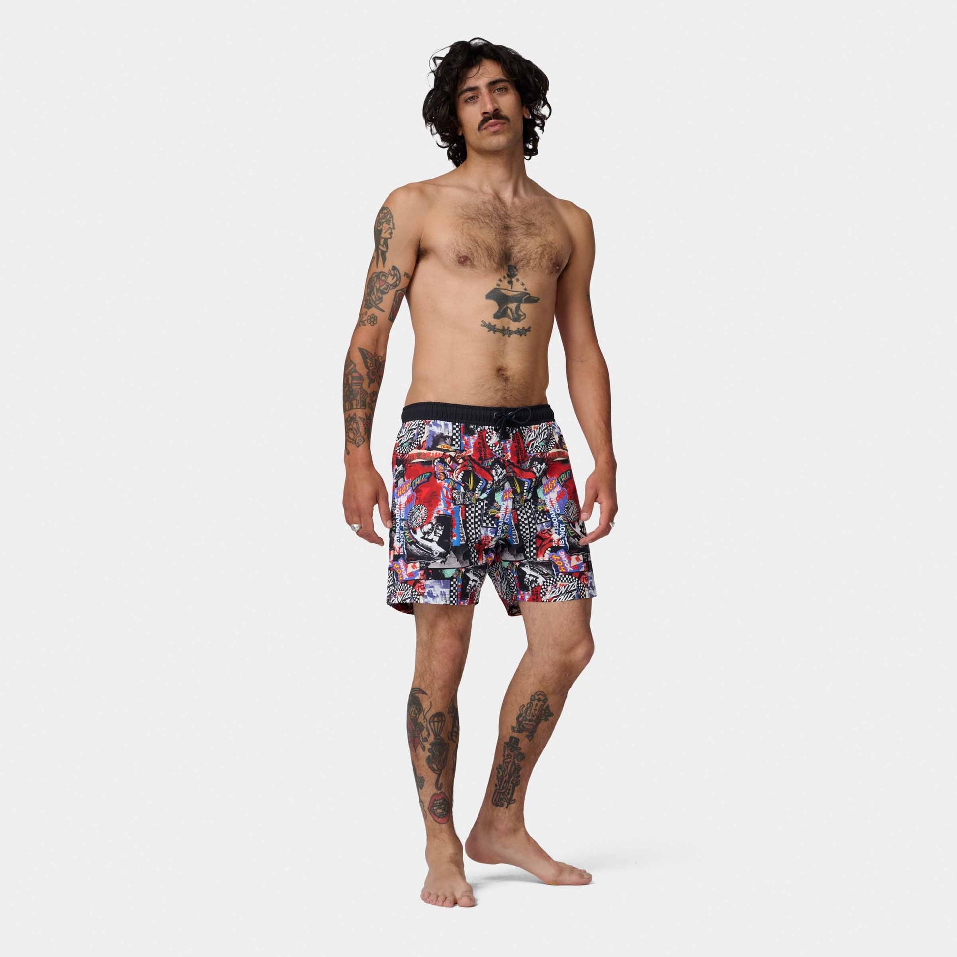 Santa Cruz Heights Swimshorts Collage