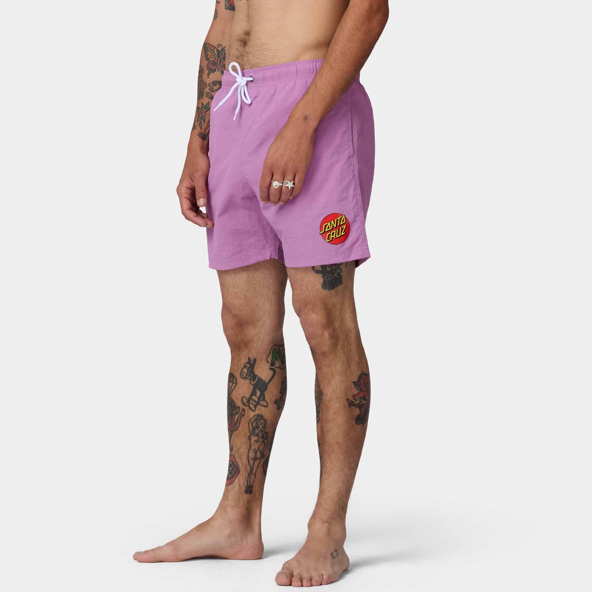 Santa Cruz Classic Dot Swimshort Purple Haze