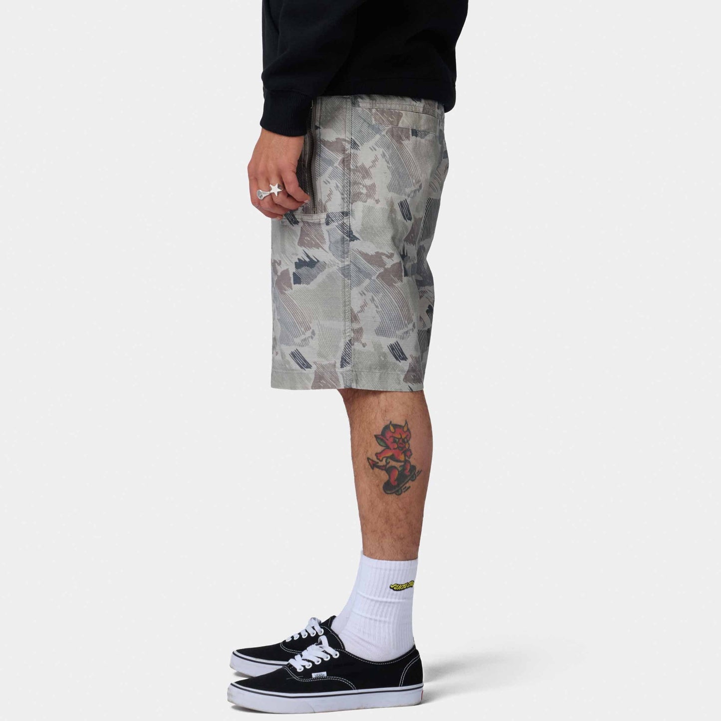 Santa Cruz Clyde Shorts Woodcut Camo