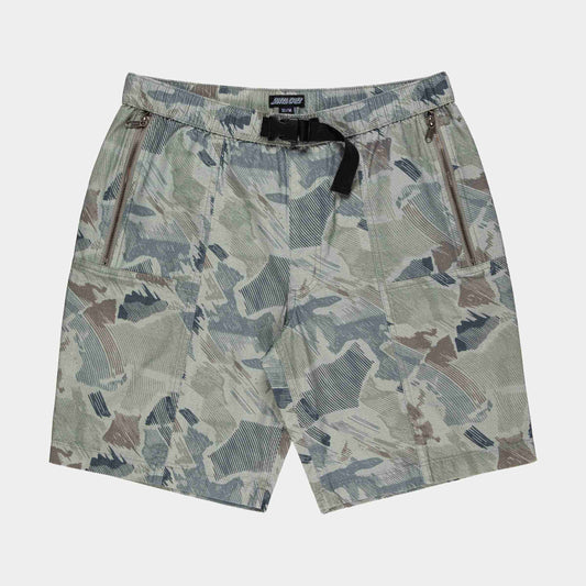 Santa Cruz Clyde Shorts Woodcut Camo