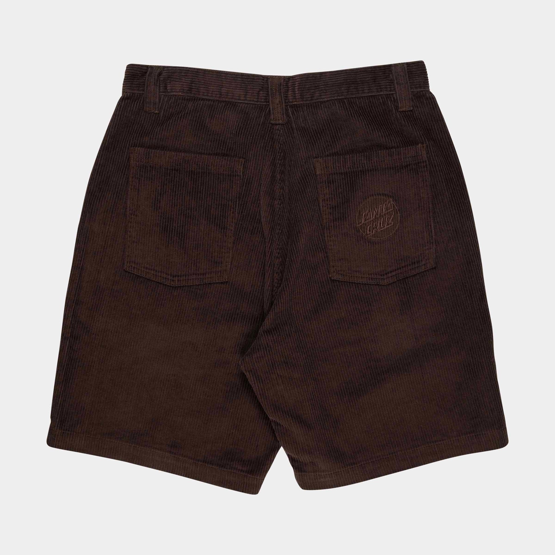 Santa Cruz Opus Dot Workwear Shorts Coffee