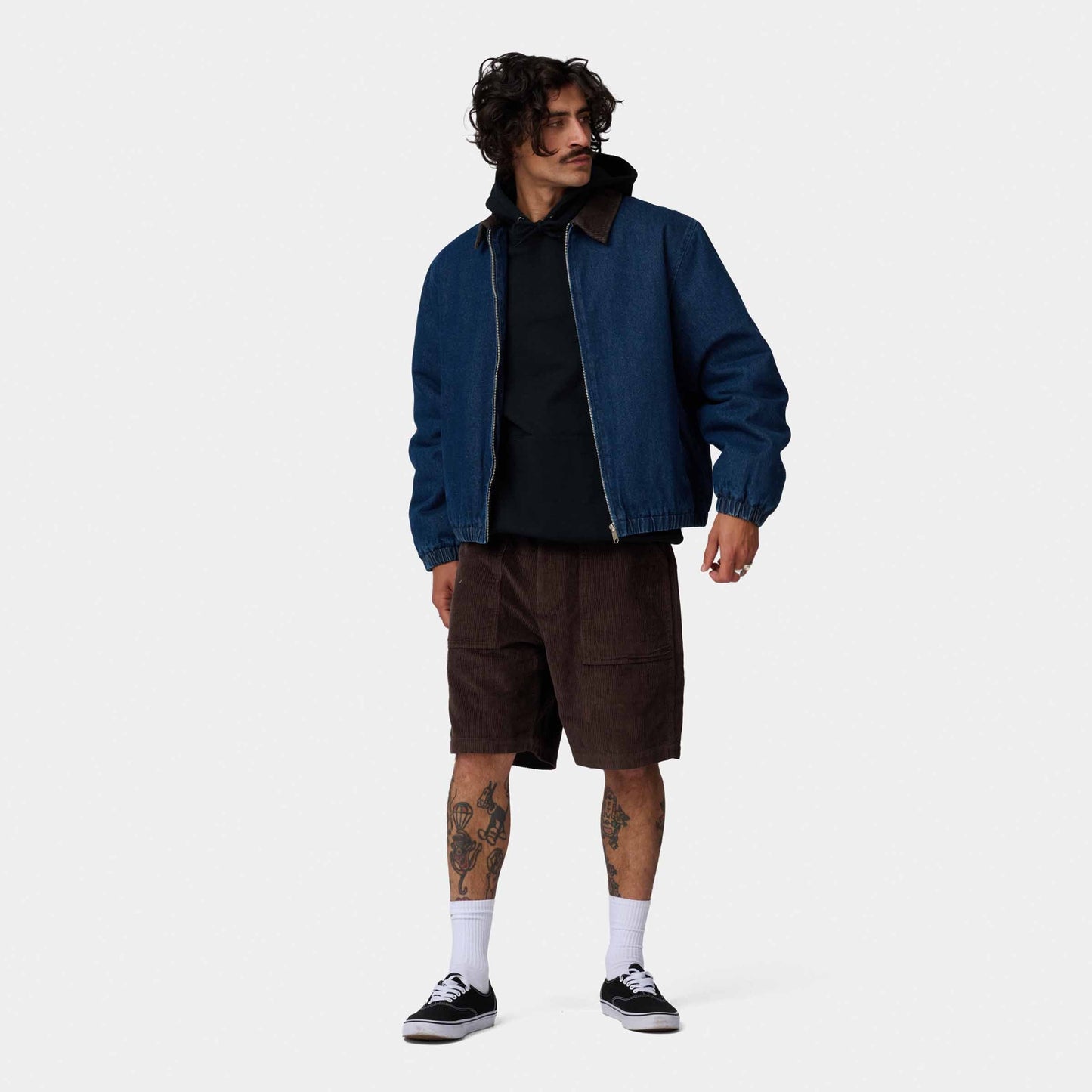 Santa Cruz Opus Dot Workwear Shorts Coffee