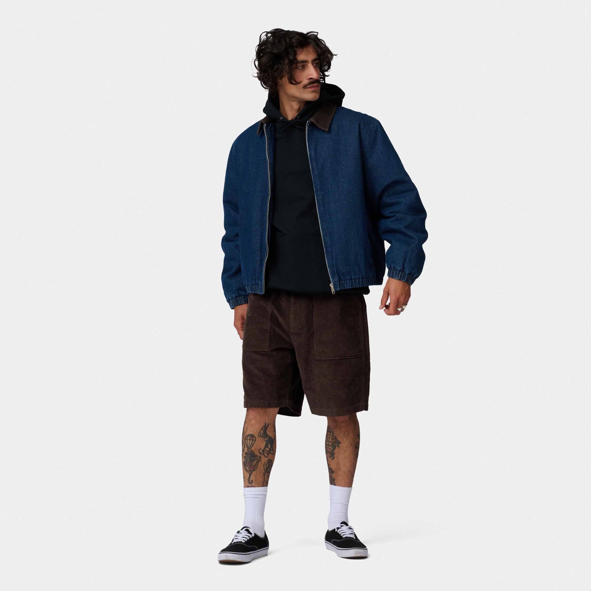 Santa Cruz Opus Dot Workwear Shorts Coffee