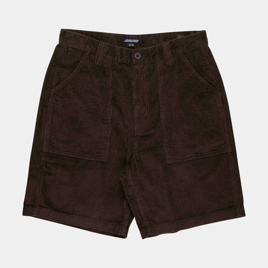 Santa Cruz Opus Dot Workwear Shorts Coffee