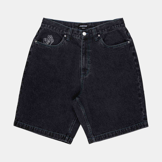 Santa Cruz Stamped Big Shorts Black